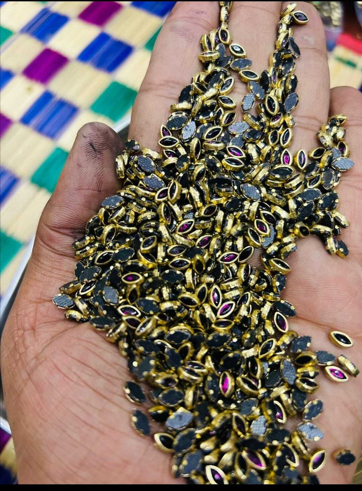 Tanisha Fashions Arts and Craft Store Fitting stone Kundan stone for jewellery making Silk thread jewellery Fitting stone Kundan stone for jewellery making Silk thread jewellery shop for