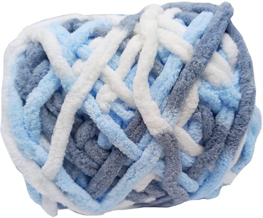 Buy JEFFY Blankets Chenille Yarn Super soft Knitting Wool Ball, (1