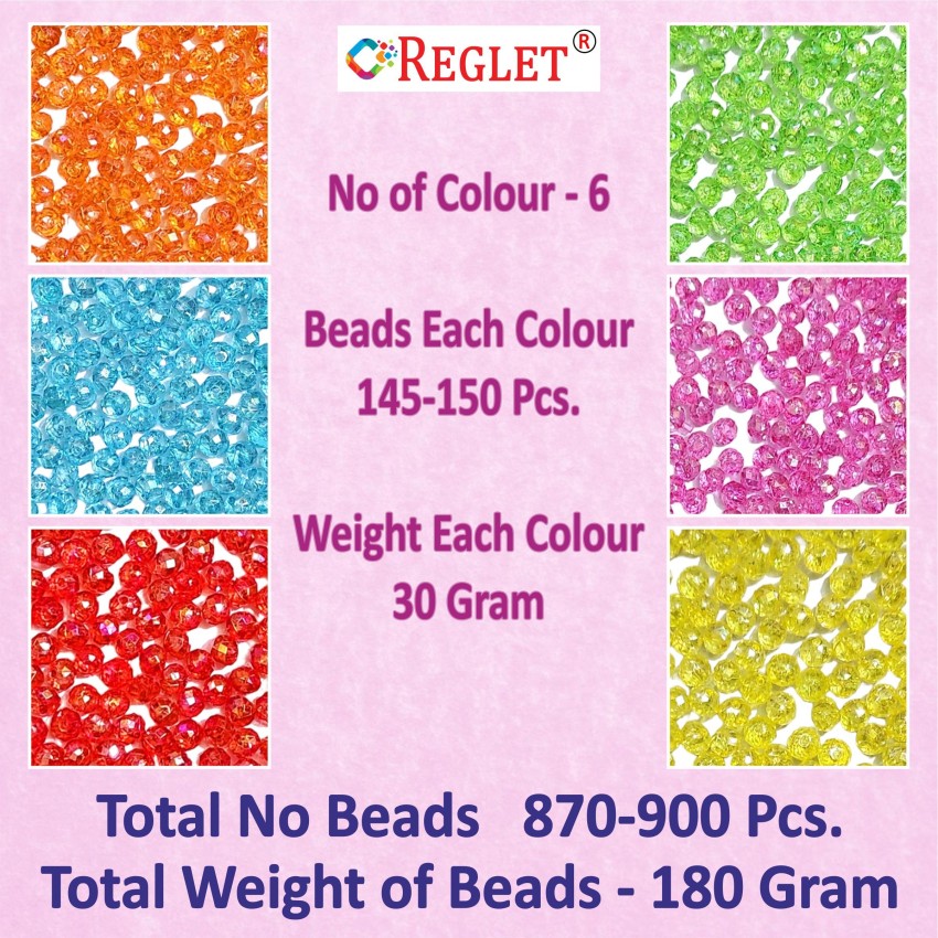 1500 Pcs Acrylic Round Pink Beads for Bracelets 6mm Plastic Colored Beads  Jewelry Making Rainbow Resin Beads for Bracelets Making Craft Supplies