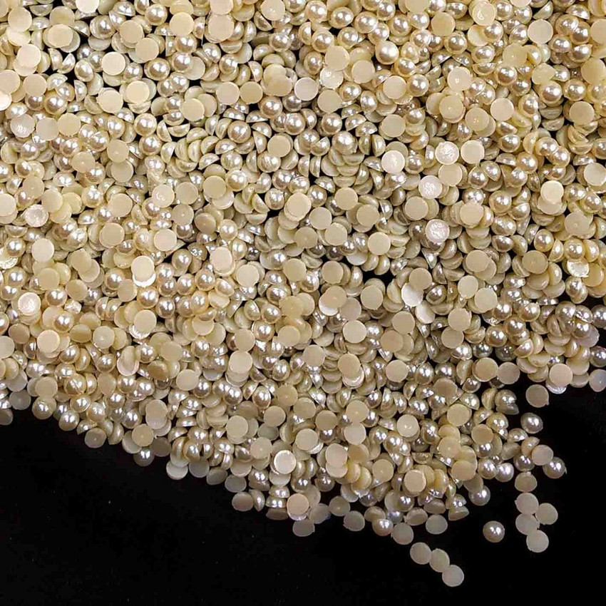 Half cut pearl beads hotsell