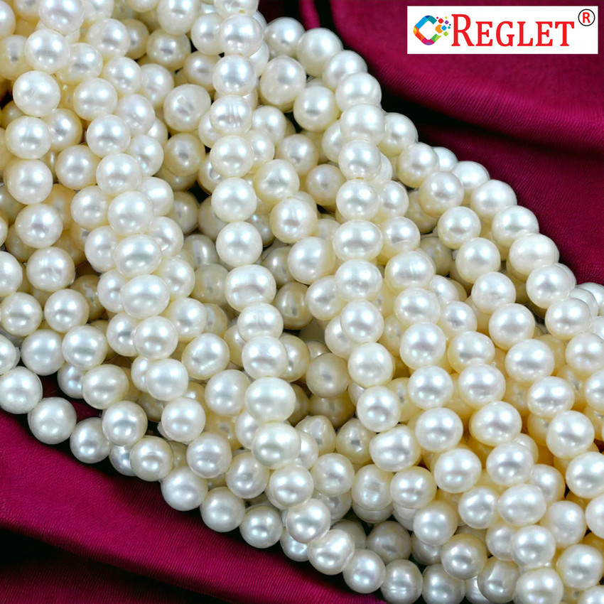 REGLET Bulk Buy 3000 Artificial Off White Pearl Beads for DIY and