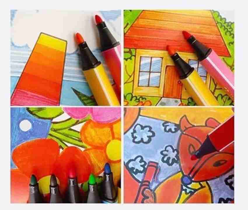 PEN AND PENCIL DRAWING FOR KIDS WITH SKETCH PEN