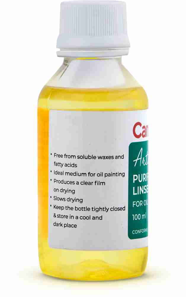 Camel ARTISTS LINSEED OIL WITH ARTISTS DISTILLED TURPENTINE OIL 100 ML PACK  OF 2 - ARTISTS LINSEED OIL WITH ARTISTS DISTILLED TURPENTINE OIL 100 ML  PACK OF 2 . shop for Camel products in India.