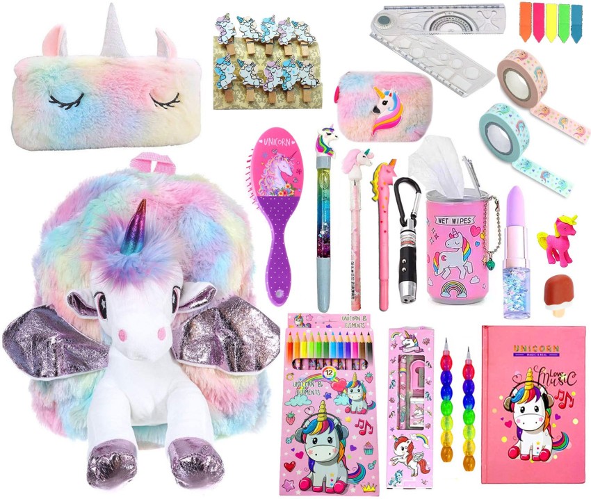 Unicorn Kids Stationary Set for Girls, Unicorns Gifts for Girls