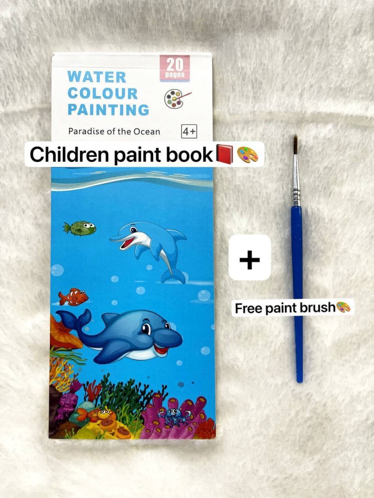 Hard Paper Multicolor Pocket Watercolor Painting Books 20 Sheet with 1 Paint  Brush, For Coloring Book at Rs 35/piece in New Delhi