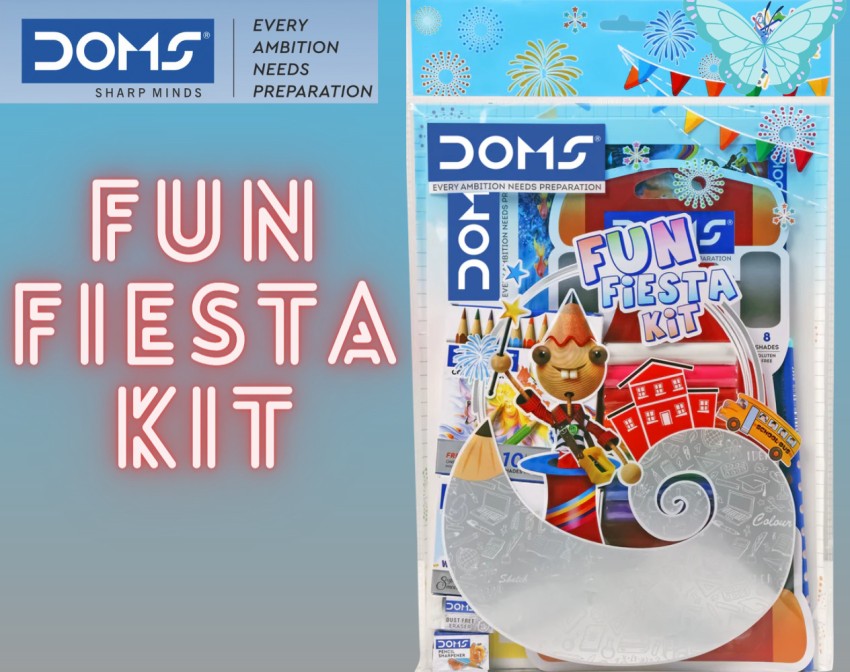 DOMS Fun Fiesta Art Kit (Pack Of 2) - Art Set