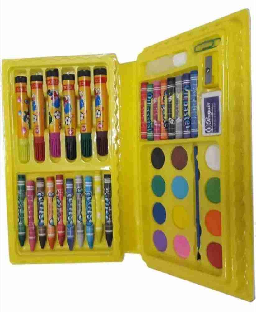  DolbyCreation Colours Set For Kids, Drawing Kit 42 Pc Color  Tools & Art Accessories