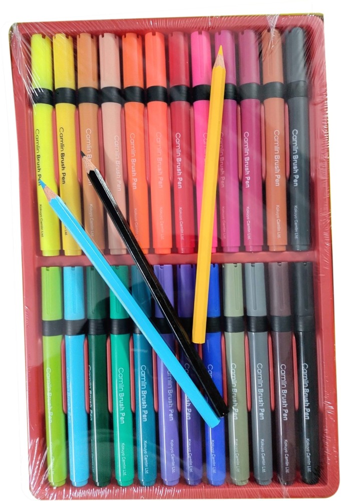 Carton of 24 Mechanical Pencils with Colored Bright Leads