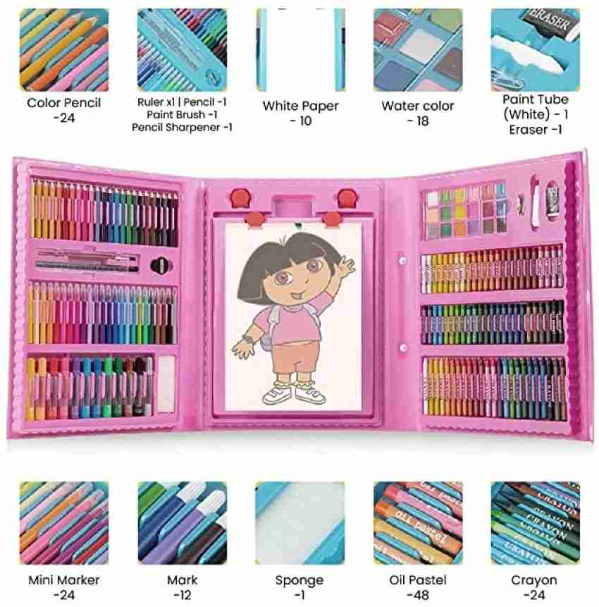 208 Pcs Kids Art Set Deluxe Drawing Set, Painting, Drawing & Art