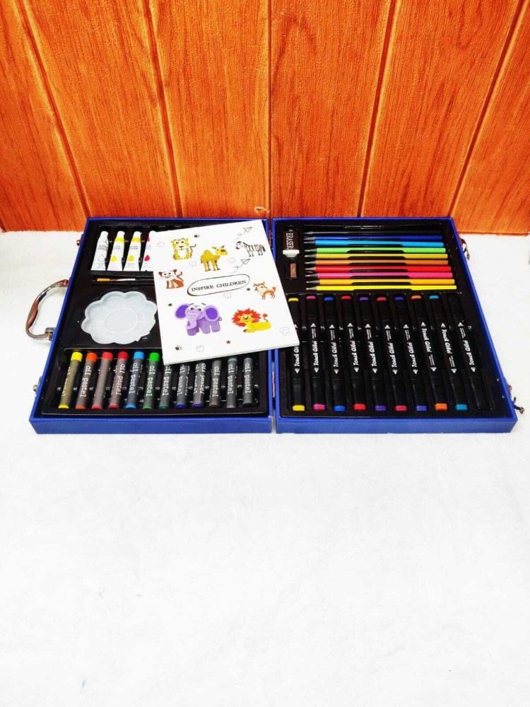 Priceless Deals Space Theme Briefcase Art Kit for