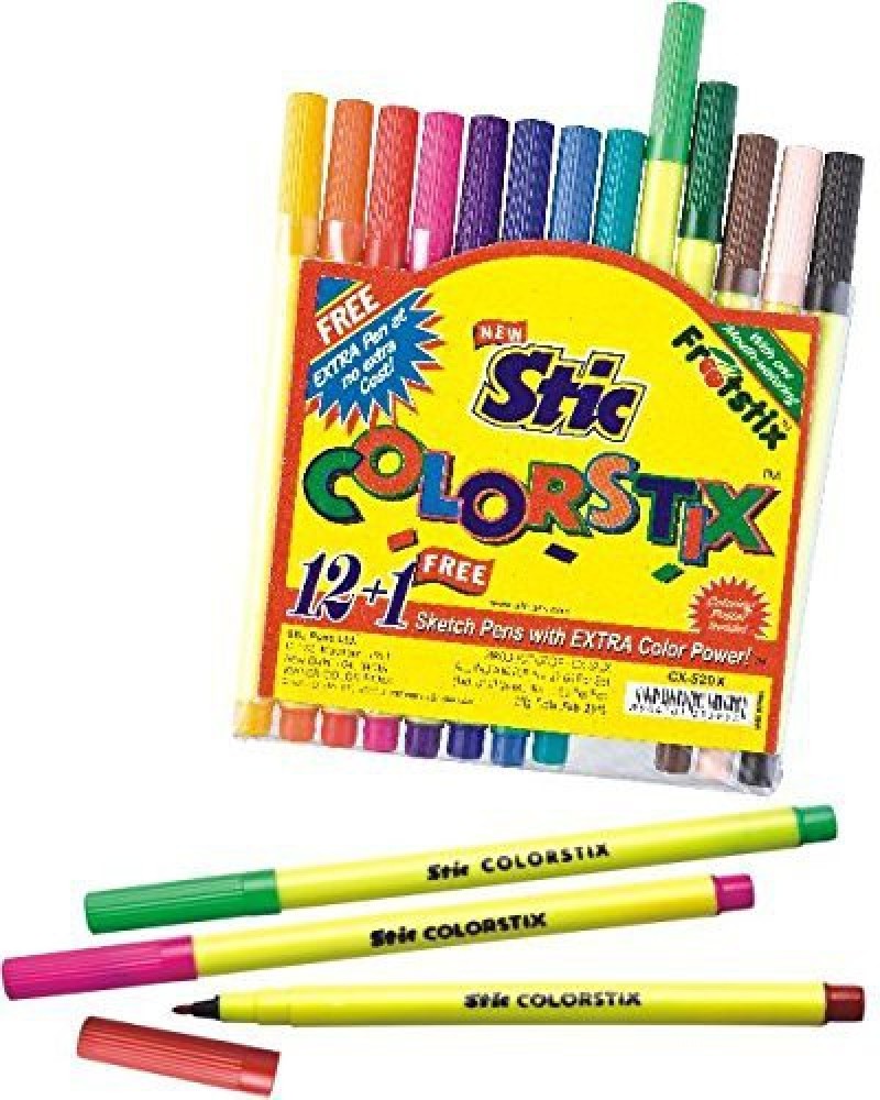 PRAYOSHA ENTERPRISE 48 Color Water Color Nib Sketch Pens 