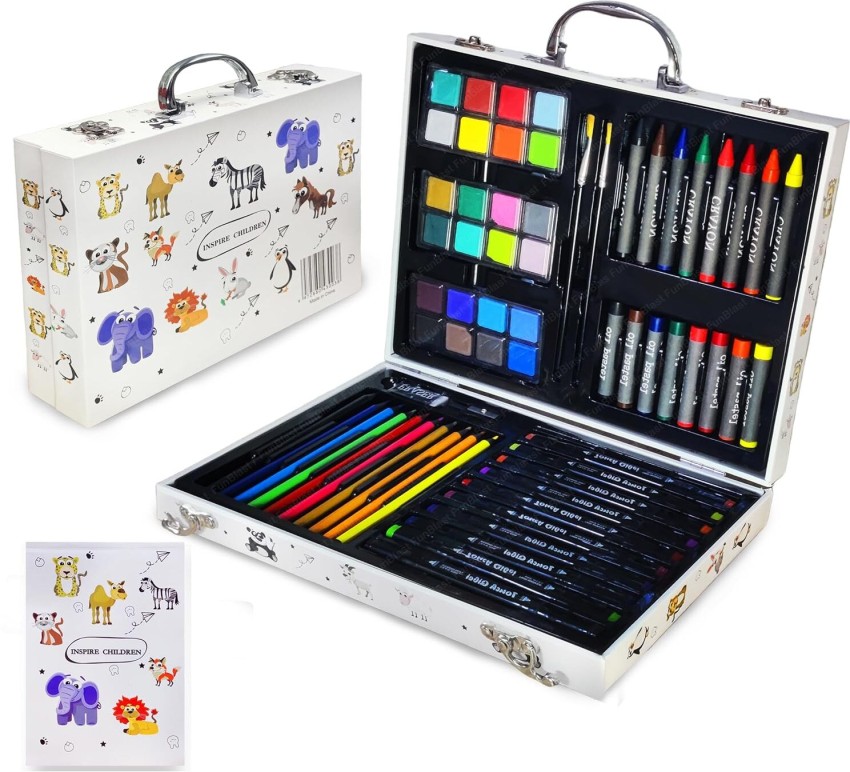  175 Piece Deluxe Art Set with 2 Drawing Pads, Acrylic Paints,  Crayons, Colored Pencils, Paint Set in Wooden Case, Professional Art Kit, Art  Supplies for Adults, Teens and Artist, Paint Supplies