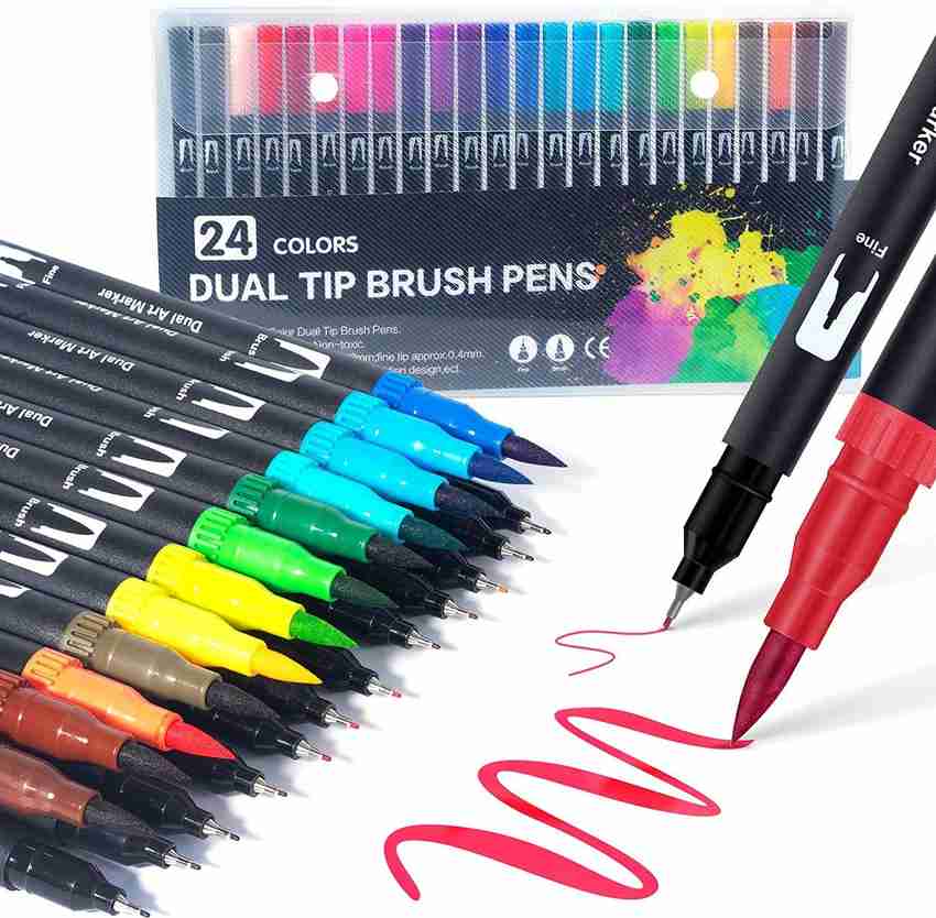 Fine art on sale colouring pens