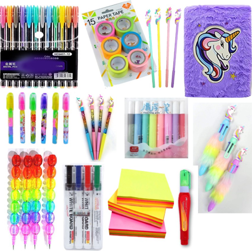 YAKONDA Art Set/Craft Kit/Art&Craft Kit/Oil Pastels/Clay/Glitter  Pen - Art Set/Craft Kit/Art&Craft Kit/Oil Pastels/Clay