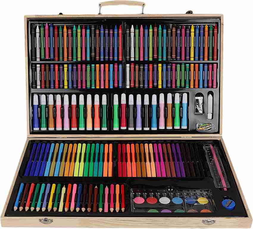 Drawing 180 Color Water-soluble 180Pcs Colored Pencil Water