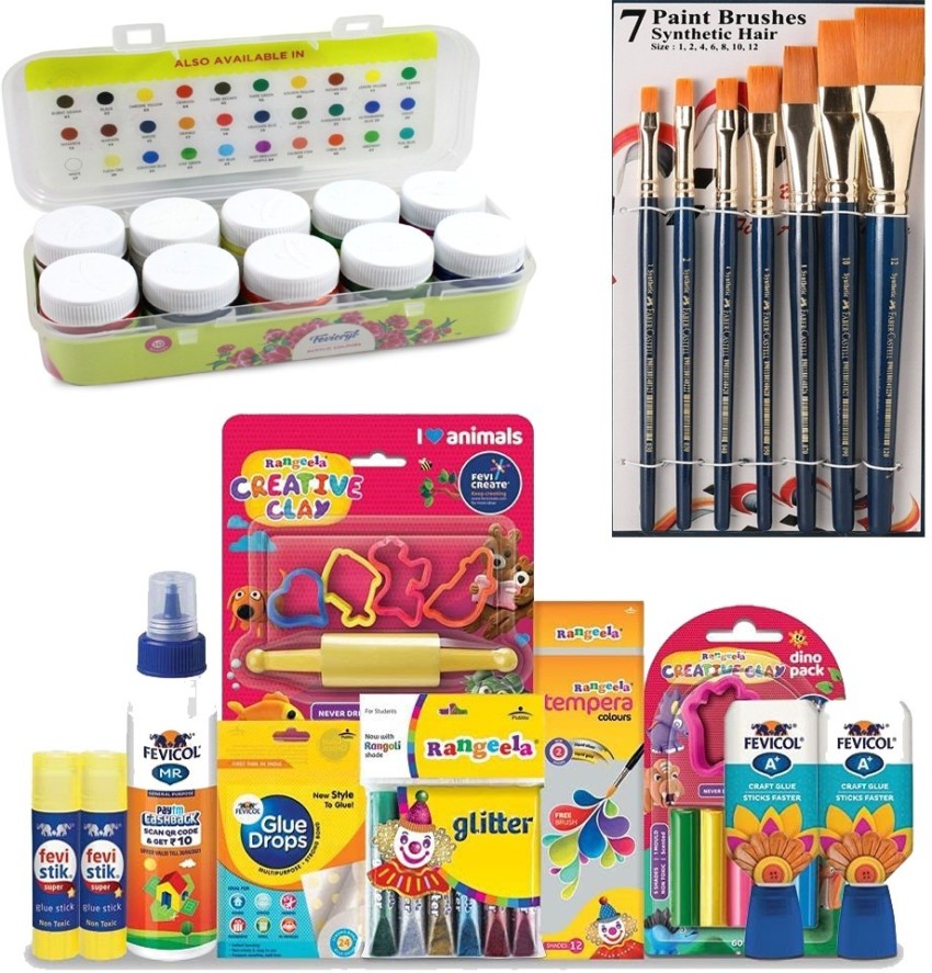 anjanaware Activity Kit All-In-One DIY Craft Set for Kids from 5