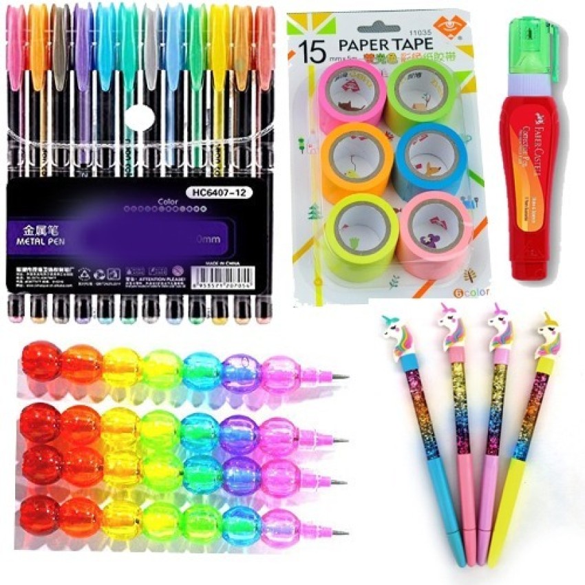 YAKONDA Art Set/Craft Kit/Art&Craft Kit/Oil Pastels/Clay/Glitter  Pen - Art Set/Craft Kit/Art&Craft Kit/Oil Pastels/Clay