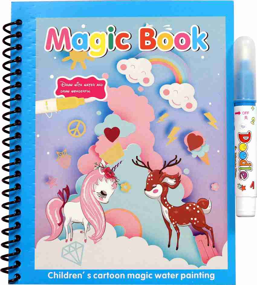 Water reveal 2025 coloring book