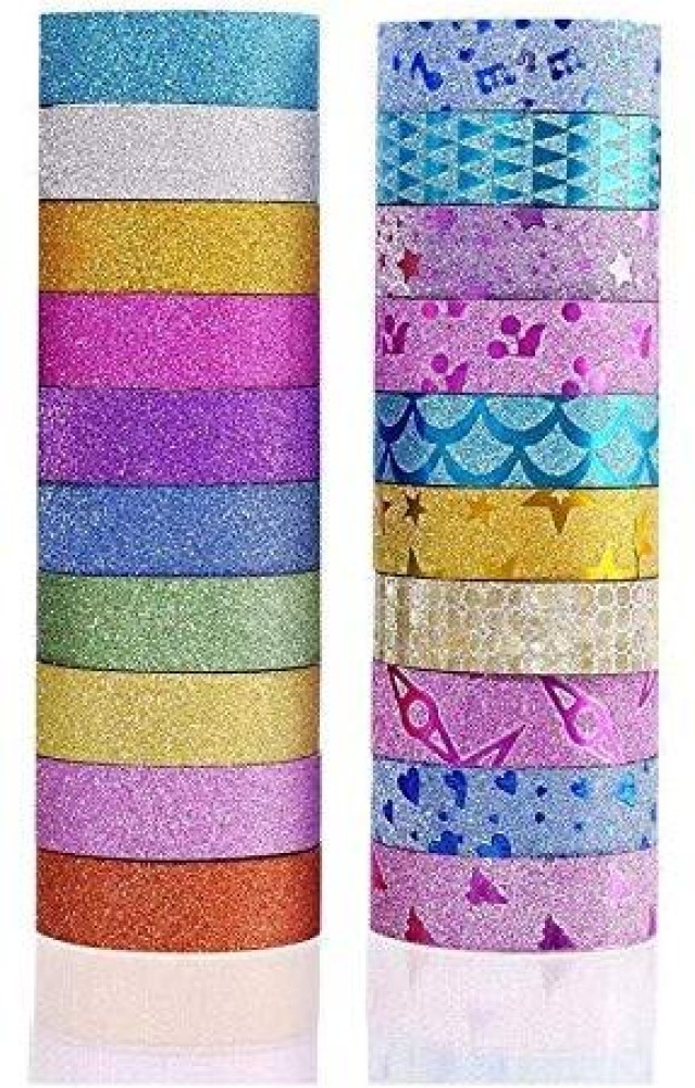 Washi Tape, Scrapbook Tape Craft Supplies 3 Mm Wide For Diy, Decorative  Craft, Gift Wrapping, Shiny