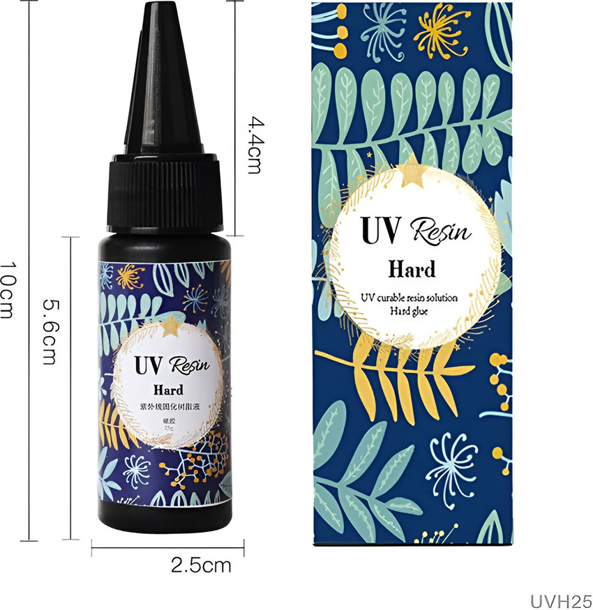 Flipkart PEACORA 25g UV Resin HARD Instant Curing with UV Light for Jewelry Making UV Resin Hard