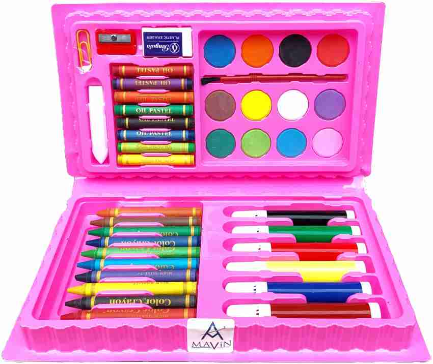 School Color Kit, Quantity Per Pack: 46 Pcs Of Art Set ,Packaging