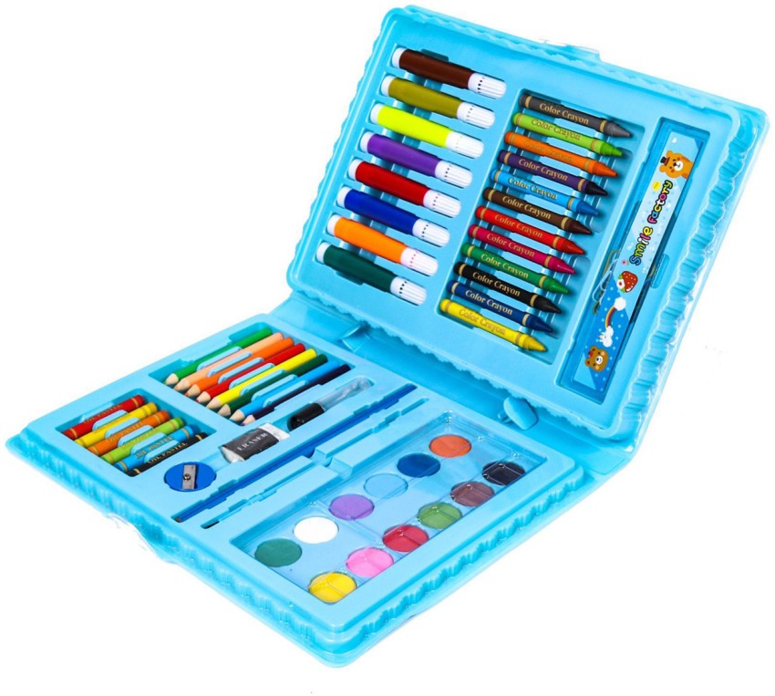 86 pieces coloring kit for kids