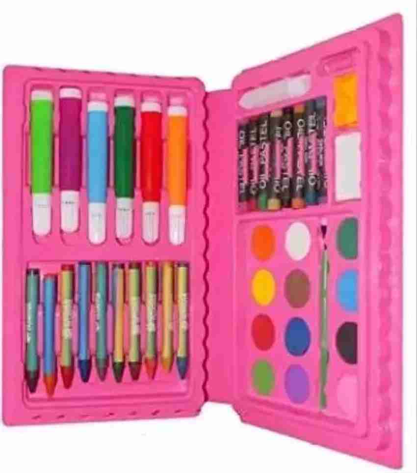 imported Multicolor 42 piece colour set for kids, Packaging Size: One Box  at Rs 110/set in Navi Mumbai