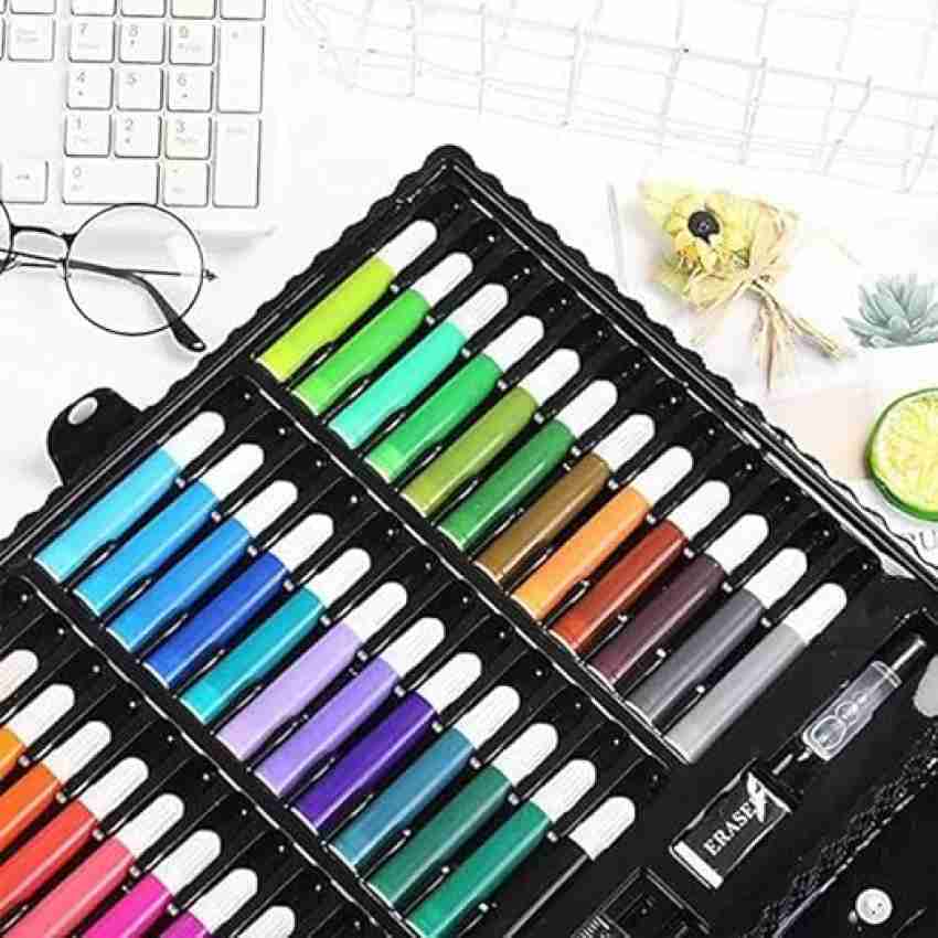 150pcs Art Drawing Set Water Color Pen Students Stationery