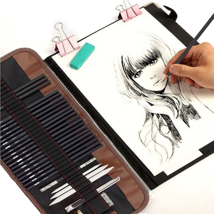 Professional Sketch Drawing/Sketching Pencil Art Kit Set - 29 Piece Tin, Shop Today. Get it Tomorrow!