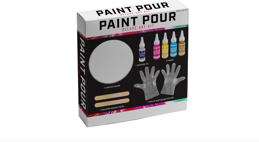 Paint Pour Deluxe Art Kit