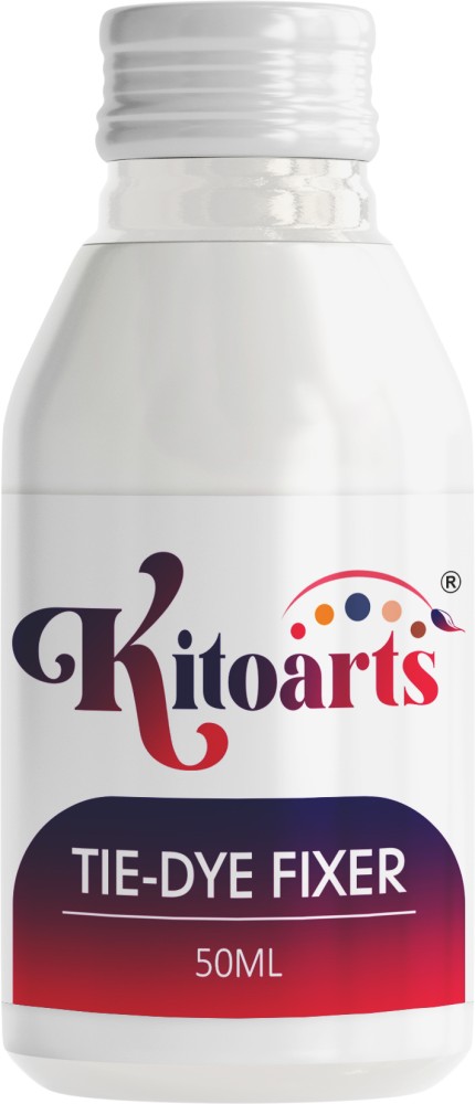 Kitoarts Brown Dye for Clothes 50 Gm, Fixer 50 Ml, Fabric Dye for Clothes  Permanent - Powder Form, Permanent Dye 