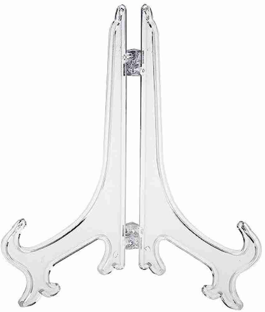 Vintager Acrylic Easels Plate Display Stands Frame Stand  Holder (5 inch) - Acrylic Stand