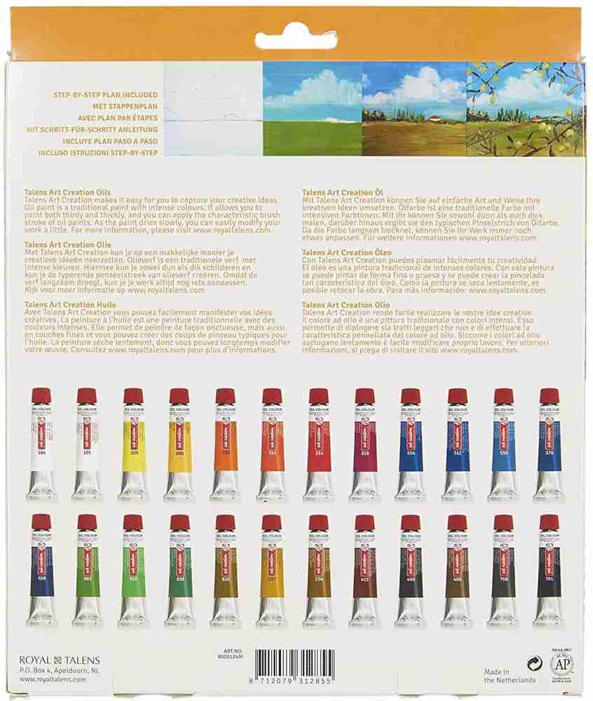 Royal Talens : Art Creation : Oil Paint : 12ml : Set of 24