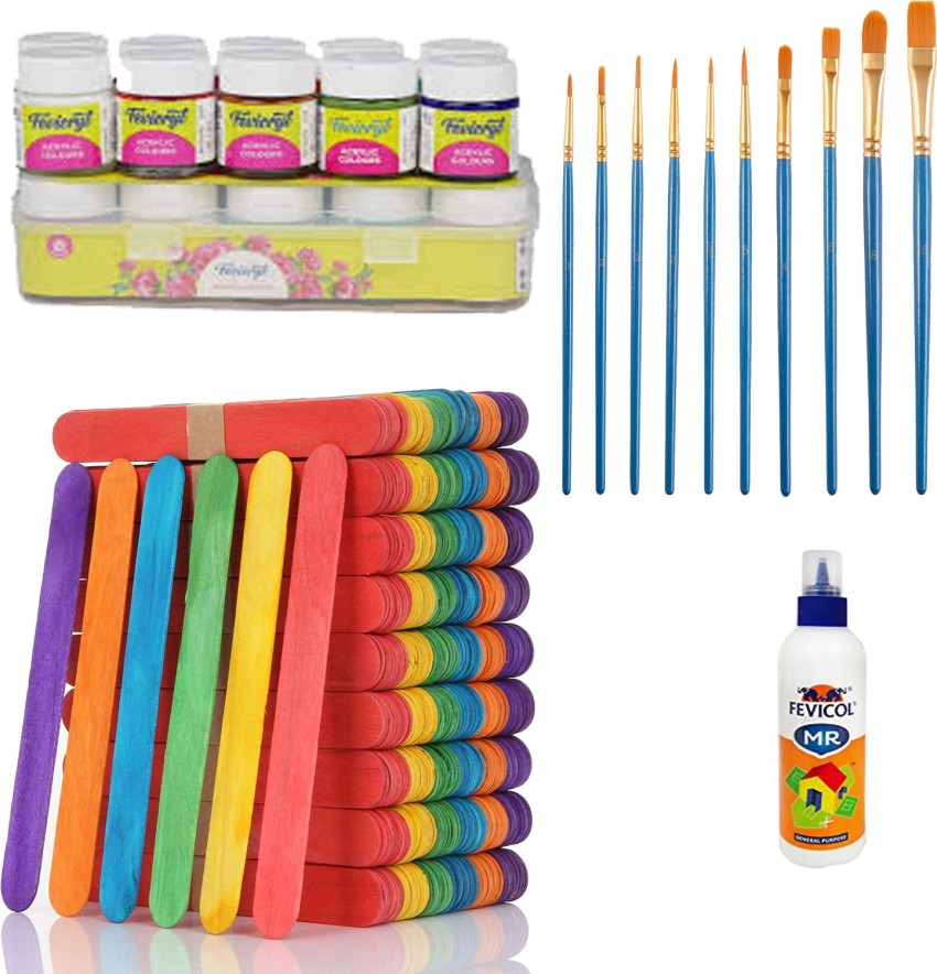 YAKONDA Art Set/Craft Kit/Art&Craft Kit/Oil Pastels/Clay/Glitter  Pen - Art Set/Craft Kit/Art&Craft Kit/Oil Pastels/Clay