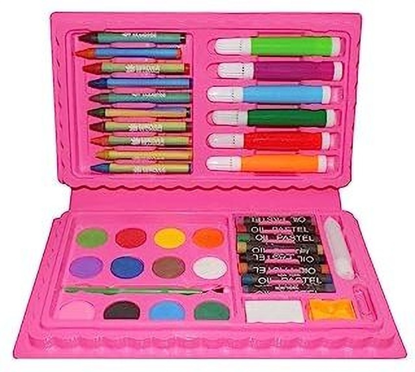  DolbyCreation Colours Set For Kids, Drawing Kit 42 Pc Color  Tools & Art Accessories