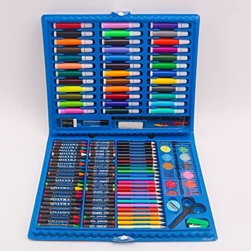 FunBlast Artist Colour Set - Space Theme Color Box with Multiple Coloring  Kit, Professional Drawing Color Pencils, Oil Pastel, Sketches, Water Colors  and Acrylic Paint Brush for Art Craft (Space) : 