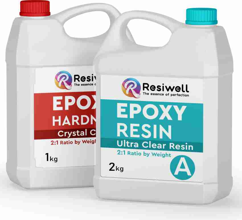 Liquid Glass Resin- 2 bottles combo  Clear epoxy resin, Resin bubble, Epoxy  resin