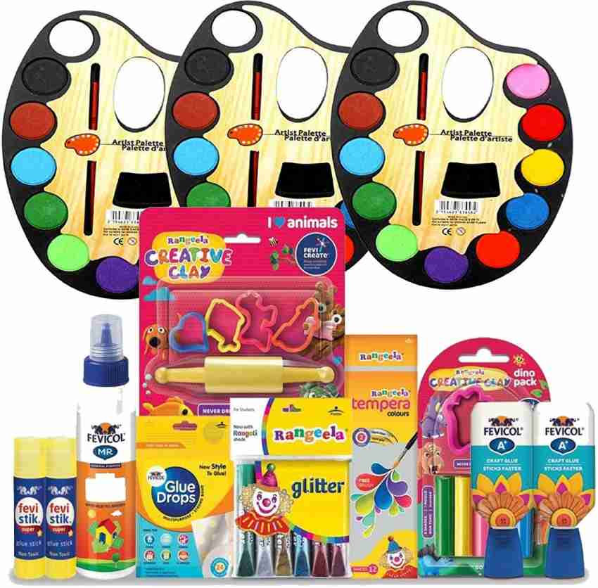 anjanaware Activity Kit All-In-One DIY Craft Set for Kids from 5