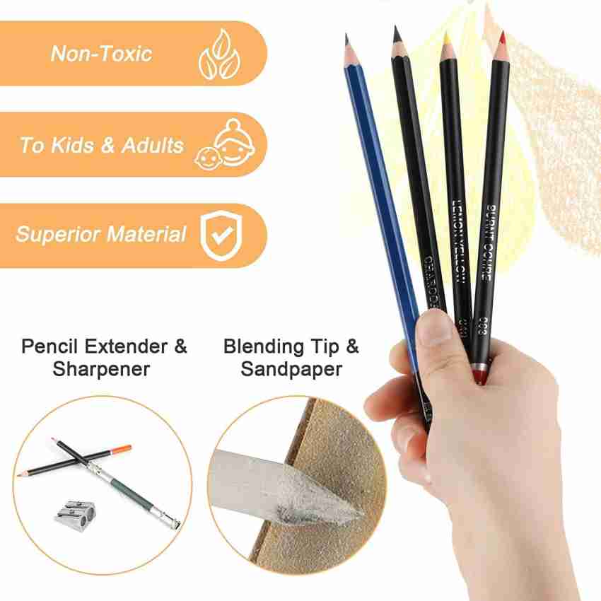 Buy Wynhard Colour Pencils Set Drawing Kit Colour Set Artist Pencil Set  Colour Pencils Sketching Kit Color Pencil Pencil Colors Drawing Pencils for  Artists Kit Color Pencil Set Pencil Colours 96 Pcs