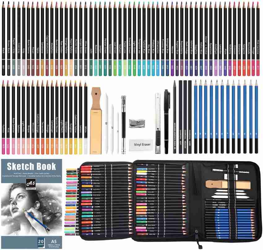 Buy Wynhard Colour Pencils Set Drawing Kit Colour Set Artist Pencil Set  Colour Pencils Sketching Kit Color Pencil Pencil Colors Drawing Pencils for  Artists Kit Color Pencil Set Pencil Colours 96 Pcs