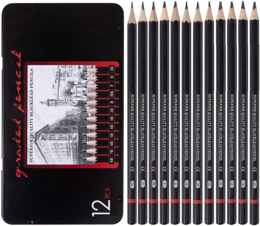 Corslet 35PCS Drawing Pencils Set for Artists Sketching Pencils