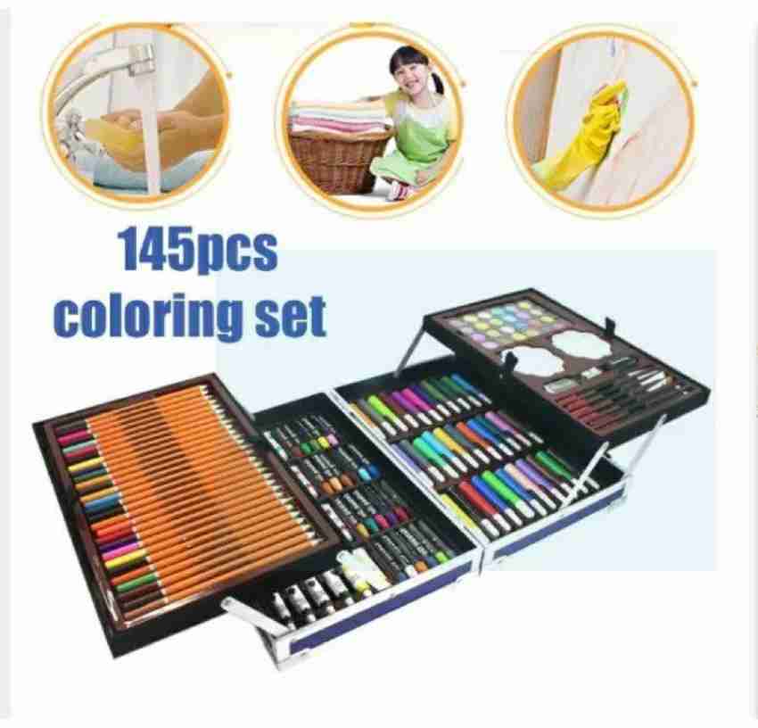 Space Theme 145pcs Art Painting Box for Kids & Adults