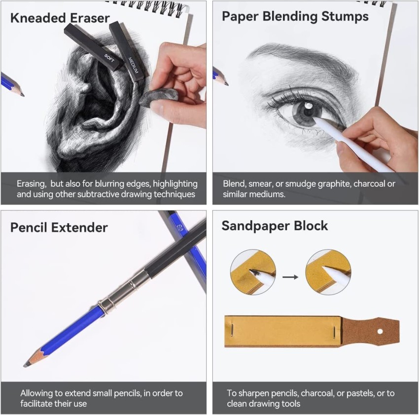Faber-Castell Graphite Sketch Set I Pencils I Art Supplies