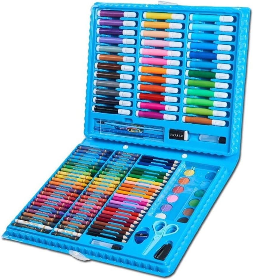 Priceless Deals Premium Paint Kit For Kids with Multicolor  Briefcase, Pencils, Water Colors etc - Briefcase