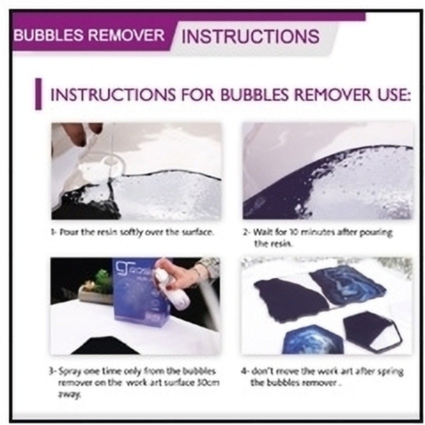 Bubble Remover Spray – Epoxy Art India
