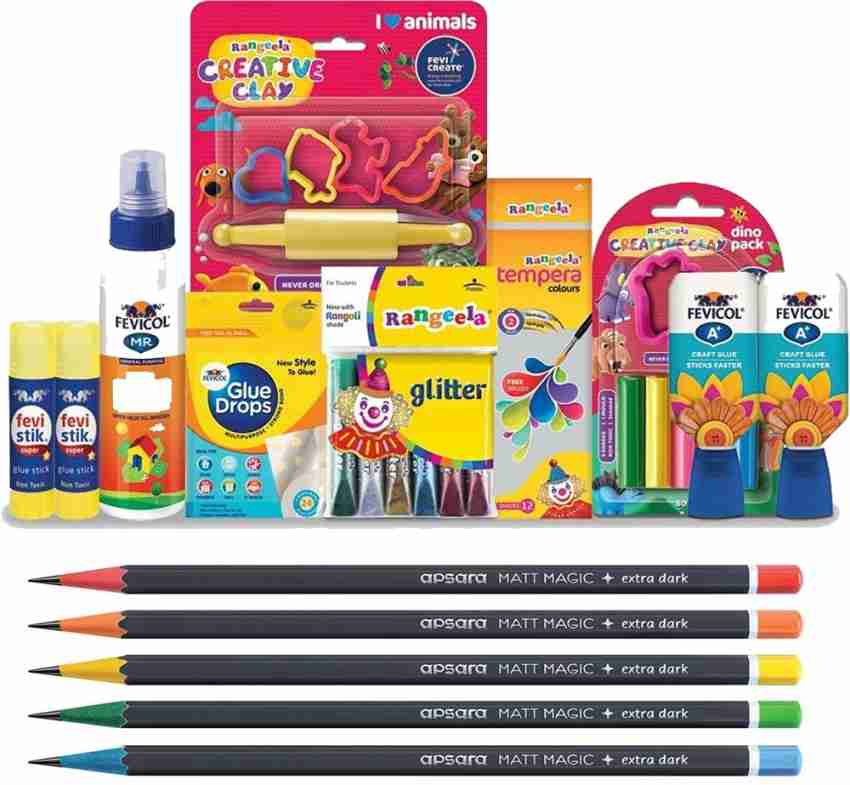 anjanaware Activity Kit All-In-One DIY Craft Set for Kids from 5