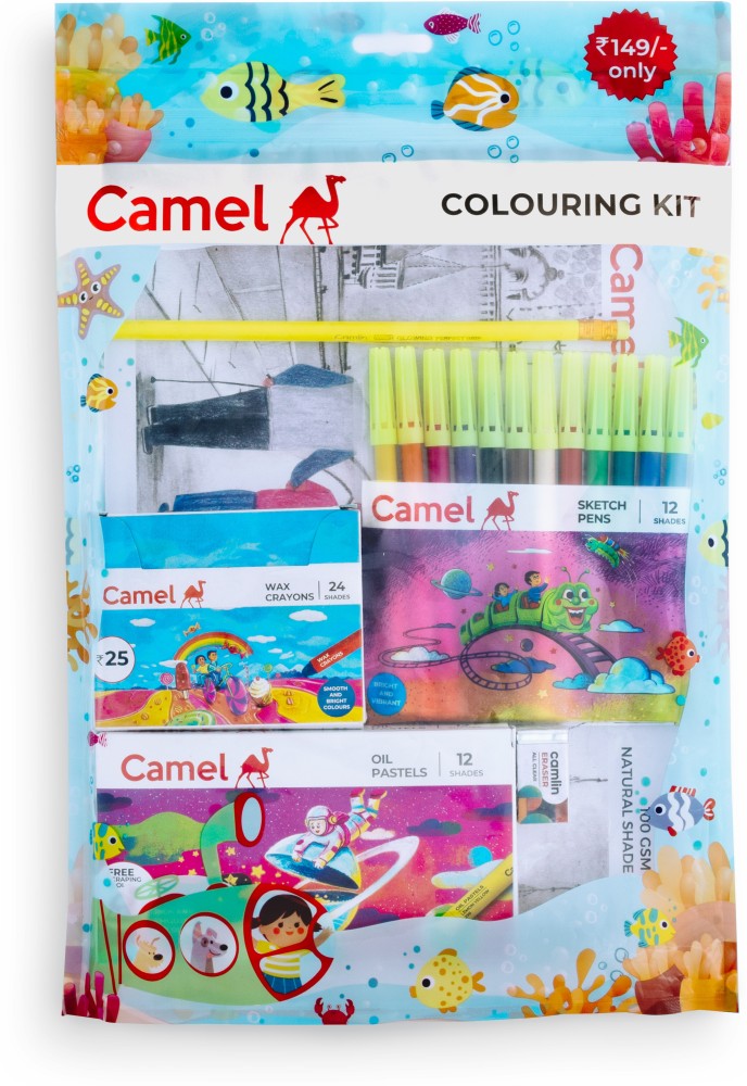  Art Set for Kids,170-Pack Kids Drawing kit,Painting