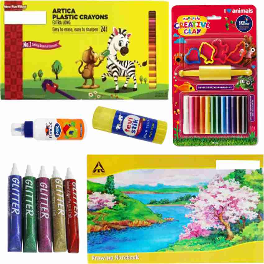  anjanaware Drawing Set For Kids, Writing kit, Painting Kit, Art Set