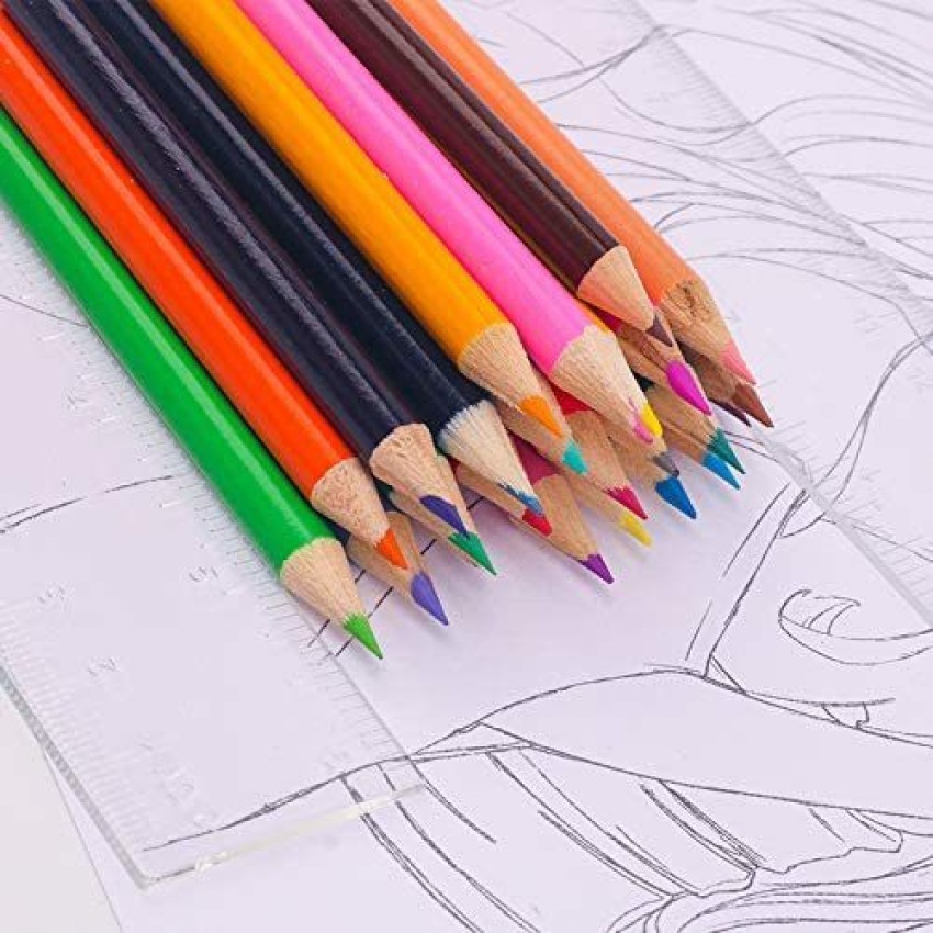 180 Pieces Color Pencils Set - Water Professional Coloring Colour
