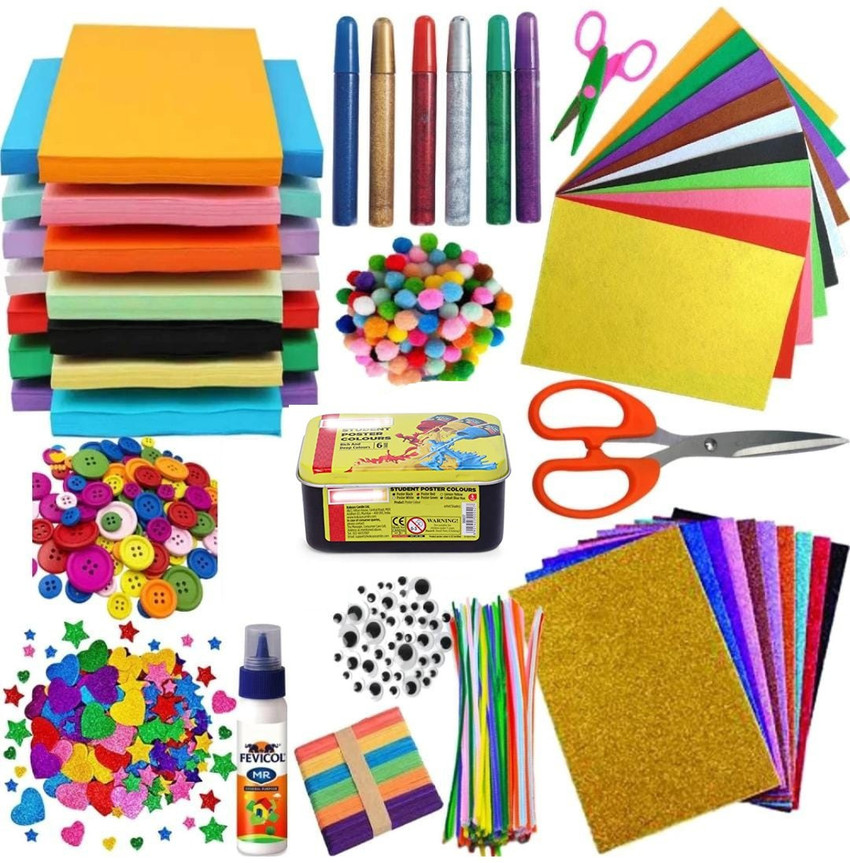 Flipkart YAKONDA Hobby Crafts DIY Creative DIY Art and Craft Kit Hobby Pack for Kids Water Color